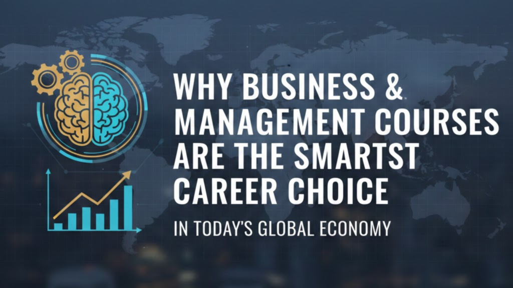 Business & Management Courses-Smartest Career Choice