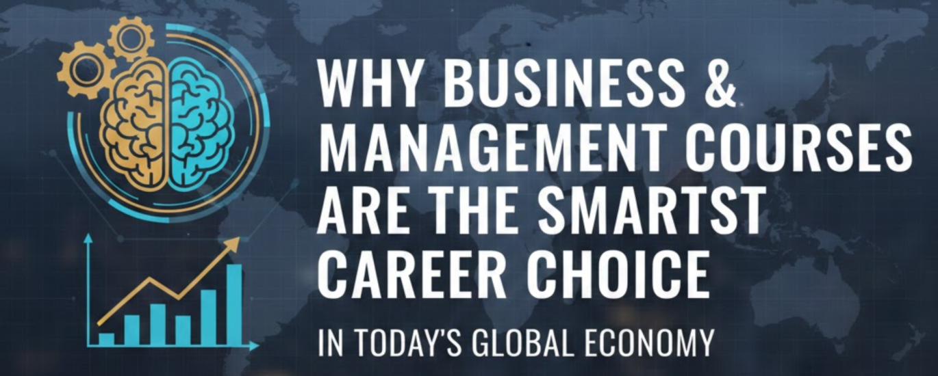 Business & Management Courses Are the Smartest Career