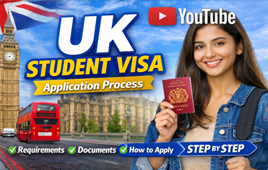 Step by step process of getting my UK student visa