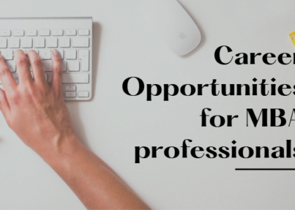 career opportunities for MBA