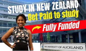 Study in New Zealand, get paid to study.