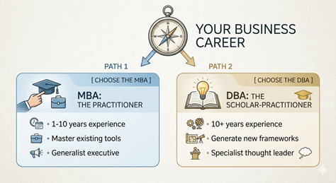 Real Difference in the MBA vs DBA 