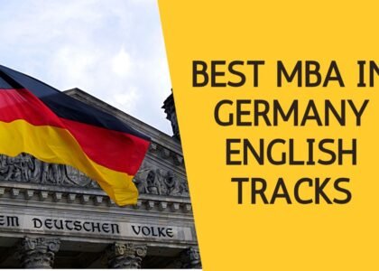 Best MBA in Germany English Tracks
