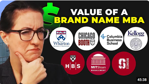 The Power of a Top 10 MBA - And How They Pay Off Over 25 Years