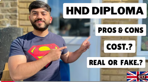 Admission on HND Diploma in UK and What are the Requirements.
