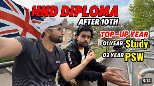 Reality of HND diploma | Top-Up year 1 year study, 2 years PSW