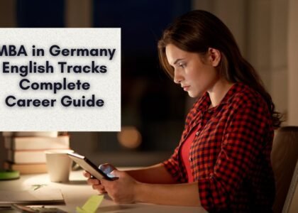 MBA in Germany English Tracks Complete Career Guide