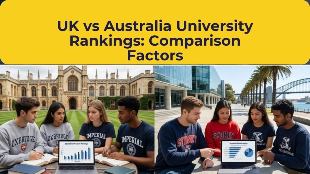 UK vs Australia University Rankings: Comparison Factors