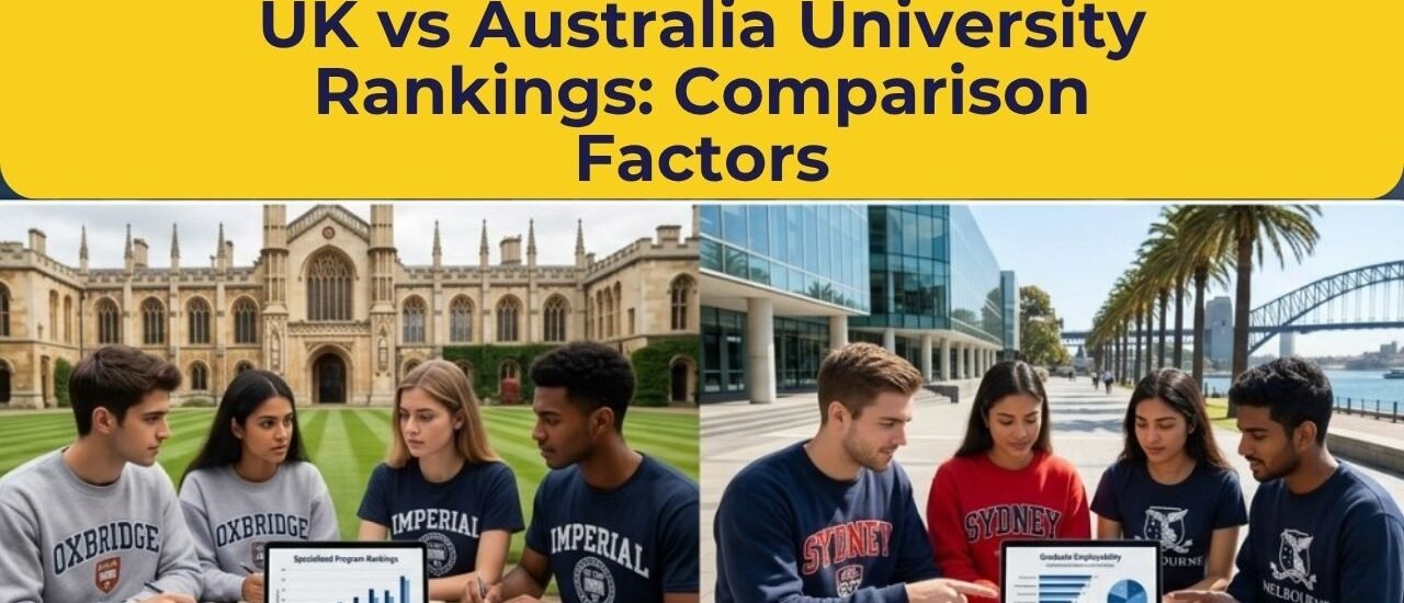 UK vs Australia University Rankings: Comparison Factors
