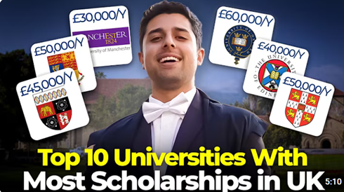TOP 10 UK Universities That Offer Most Scholarships To Indians