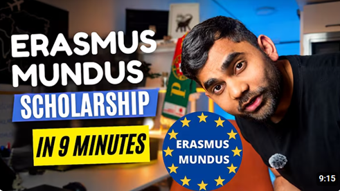 Erasmus Mundus Scholarship Complete Process | Step by Step | Eligibility | How to Apply