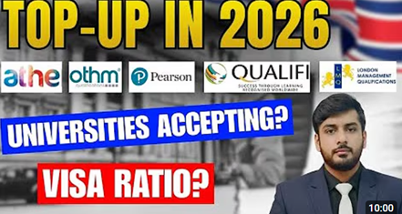 UK Top-Up Degree 2026 🇬🇧 | Visa Ratio, Diploma Awarding Bodies & Universities Accepting Top-Up