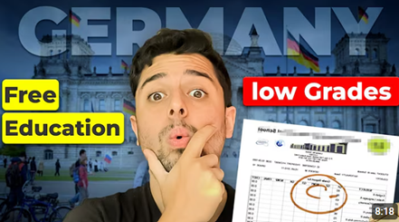 How to Study For FREE in Germany If you have LOW GRADES